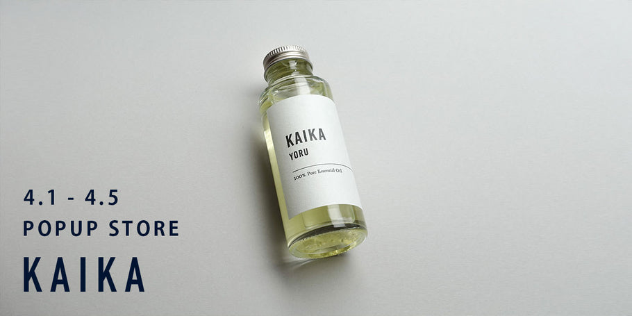渋谷PARCO主催の 「KAIKA」初のポップアップストアをFASHION CAMPAIGN “CYCLE” にて開催